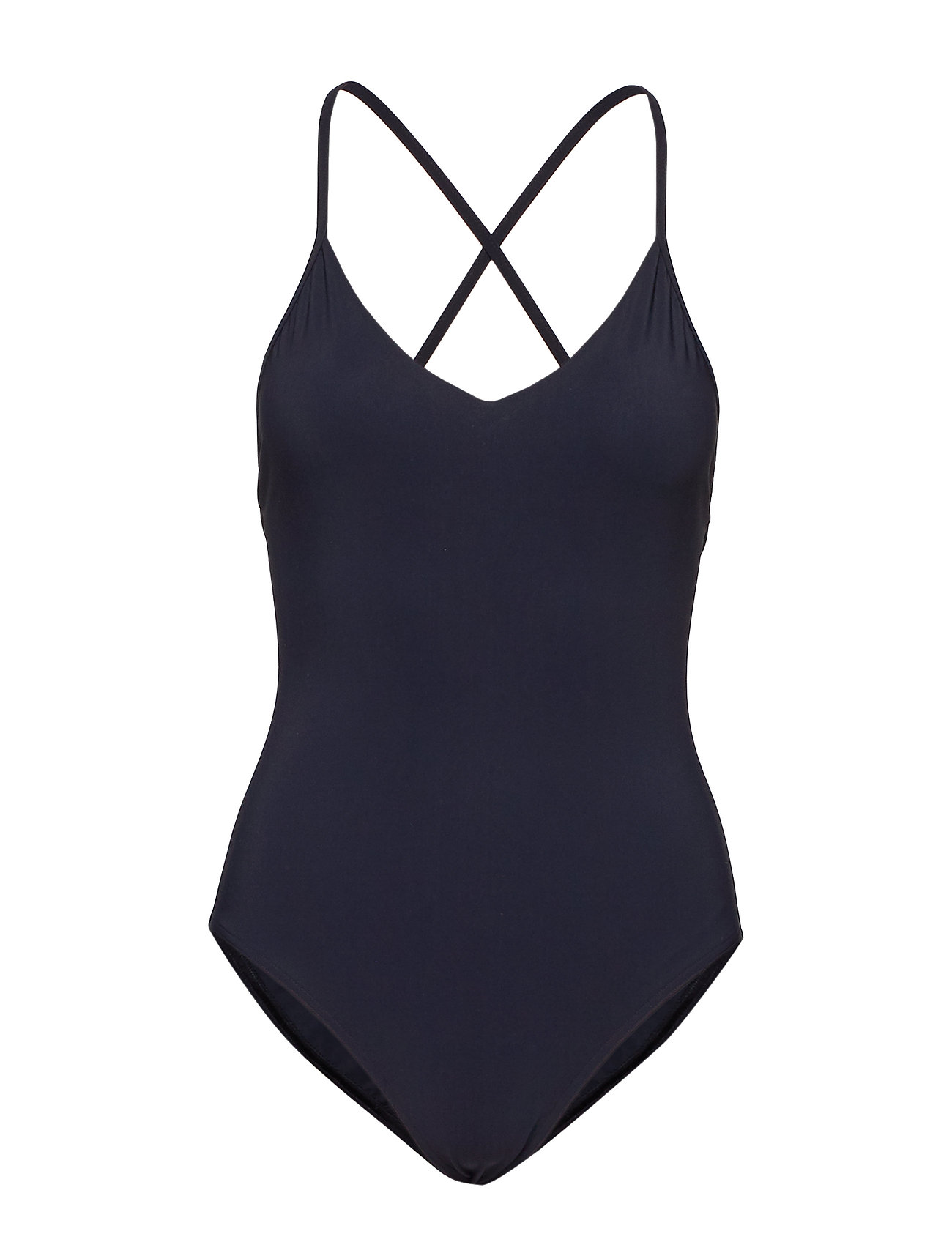 Cross-back Swimsuit (Navy) (900 kr) - Filippa K Soft Sport - | Boozt.com