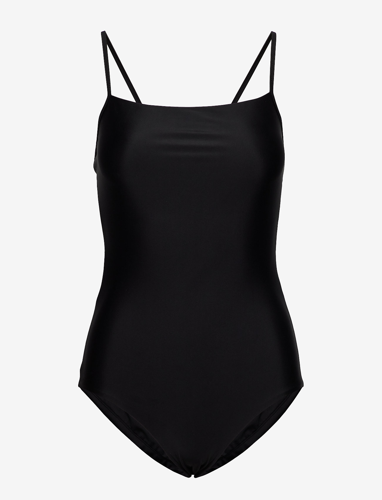 Shiny Strap Swimsuit (Black) (495 kr) - Filippa K Soft Sport - | Boozt.com