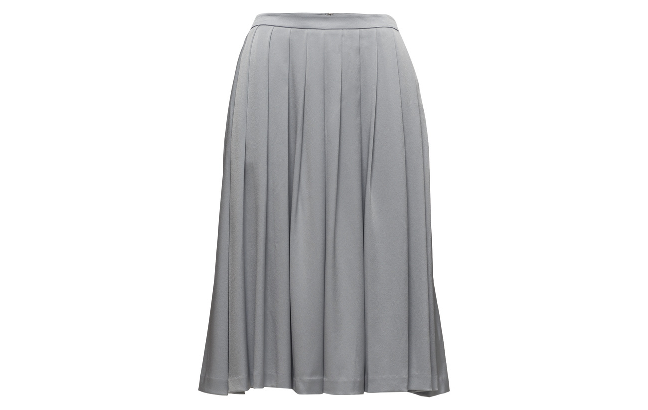 18 Midi Pleated K Filippa Polyester Skirt Triacetate 82 Dove Blue qwUxfx8E