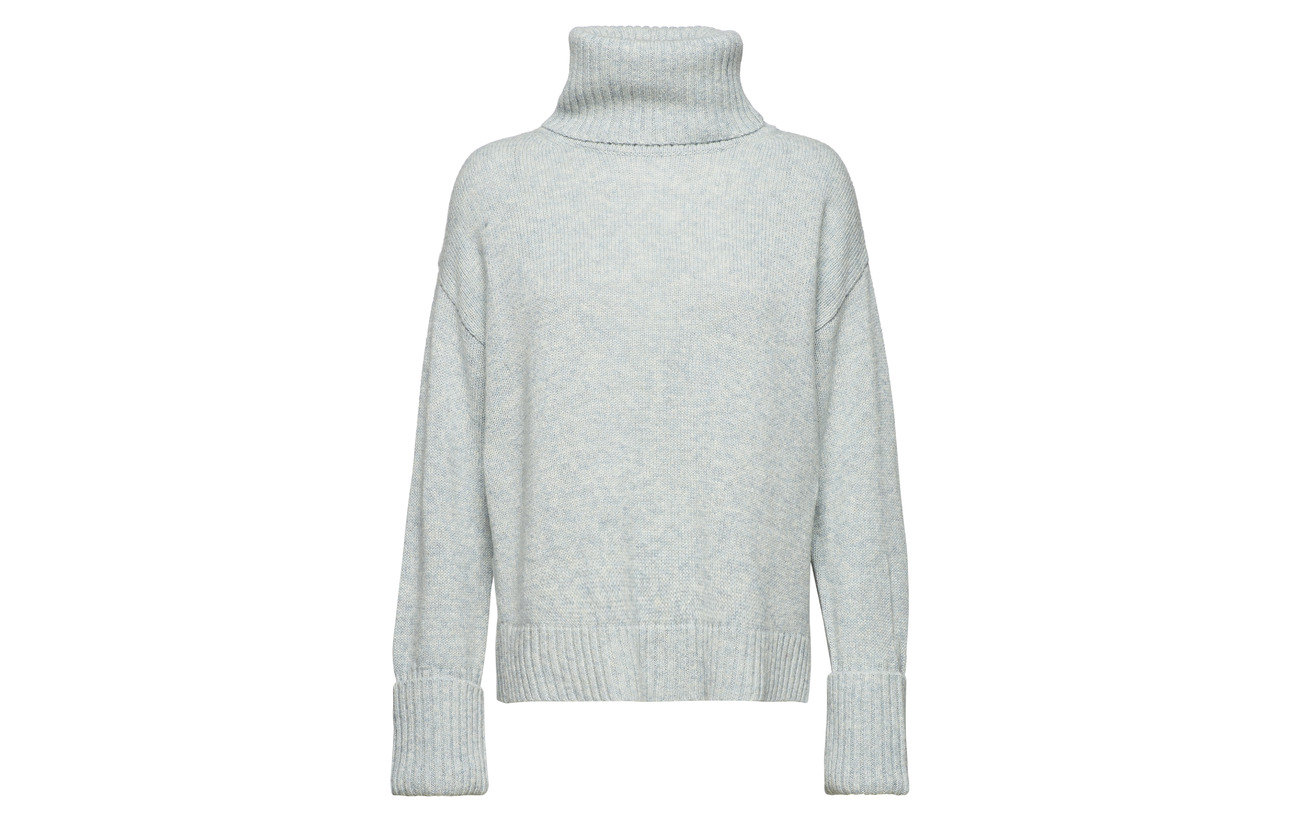 Filippa Roller Neck Sandstone Laine 100 Chunky K Sweater RFSrRH