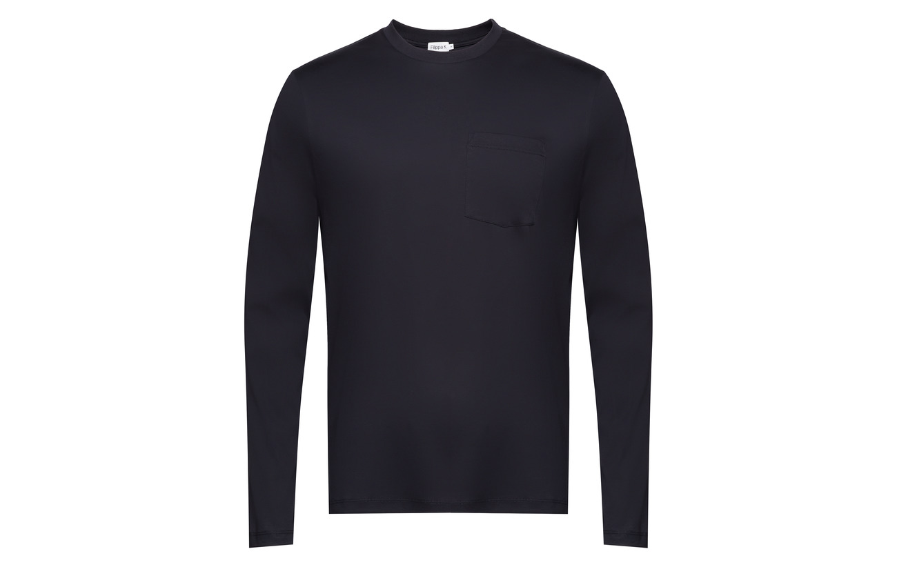 Long M White Filippa K Tee Sleeve Mercerised q60wxwt