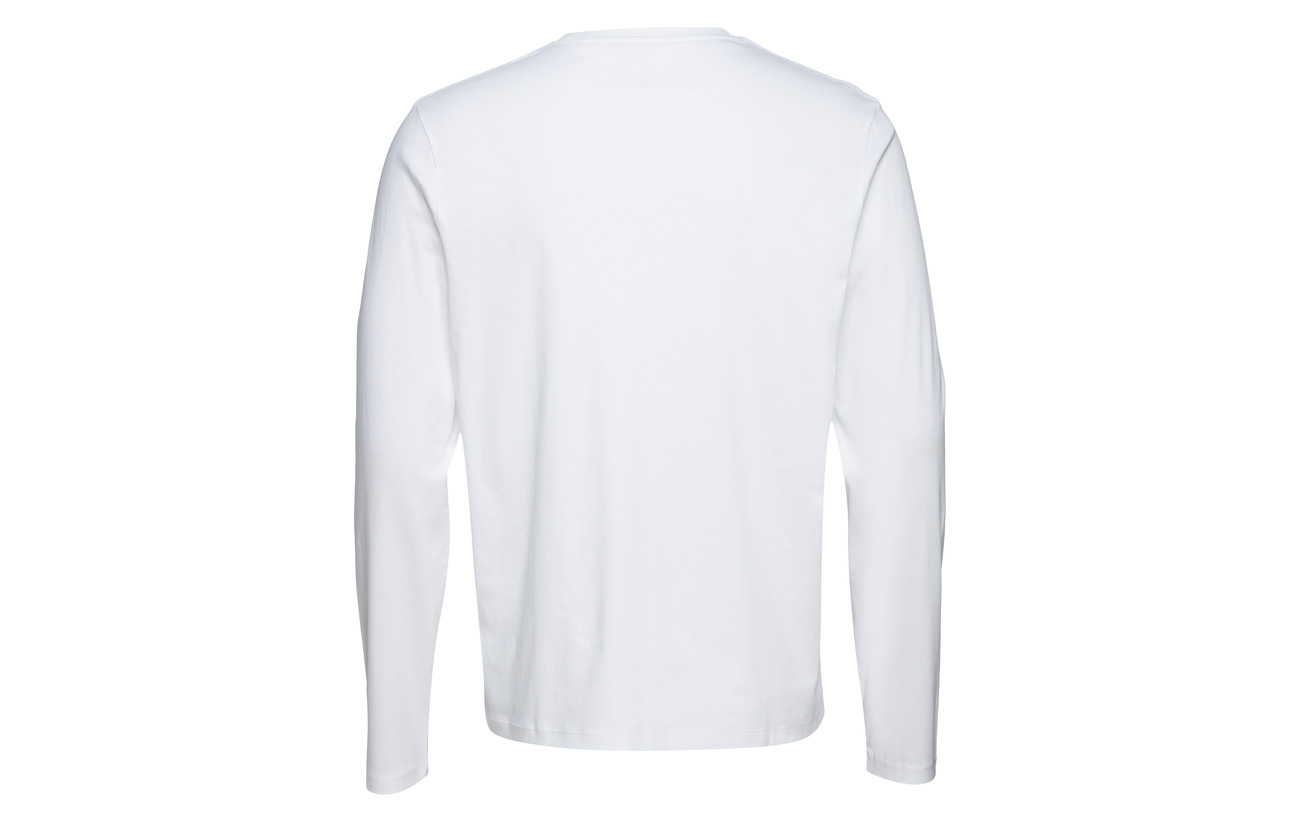 Long M White Filippa K Tee Sleeve Mercerised q60wxwt