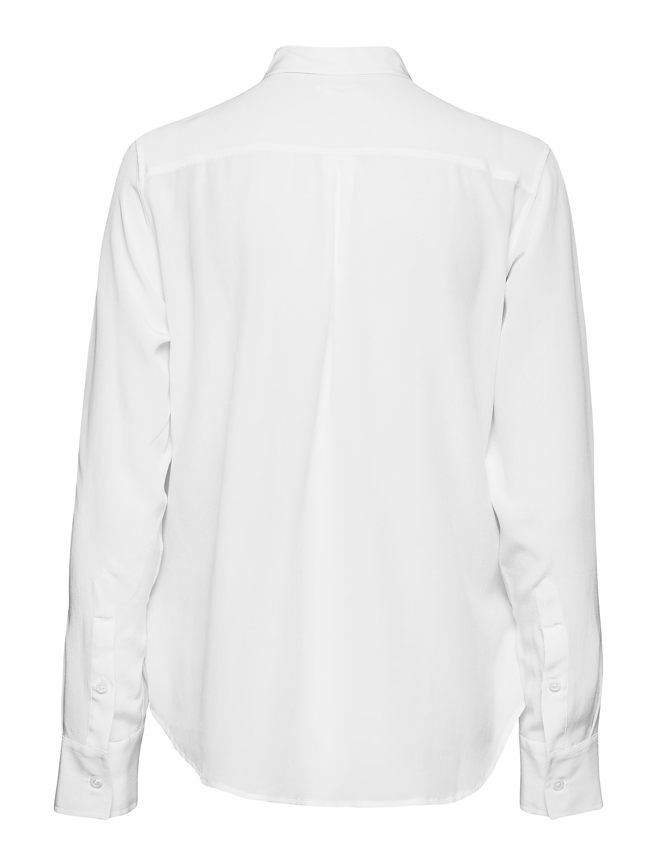Sort Filippa K Shirt Langærmet Skjorte Hvid Filippa K langærmede skjorter for dame - Pashion.dk