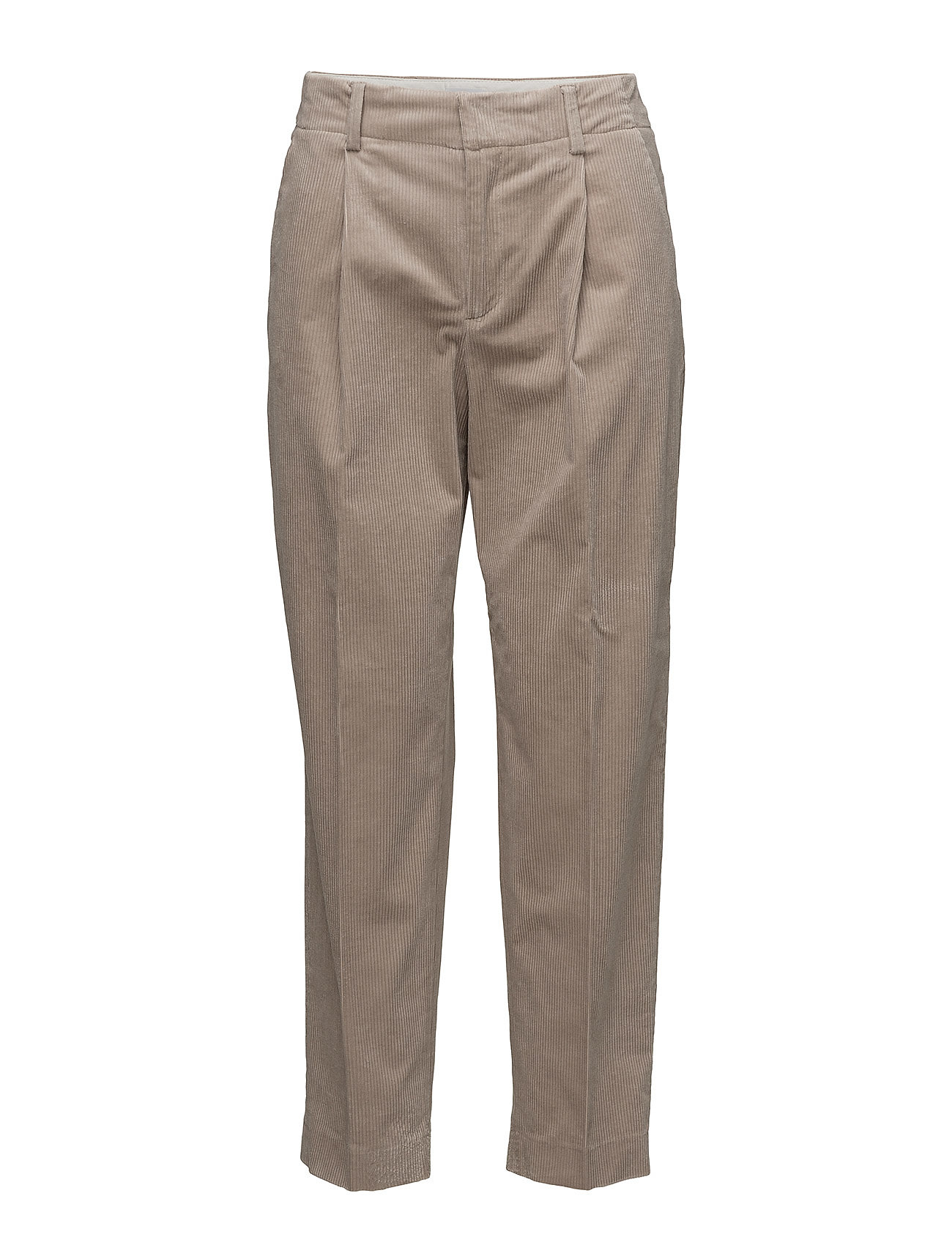 Filippa K Sim Cord Trousers Pantalon Met Rechte Pijpen Beige filippa k kopen in de aanbieding