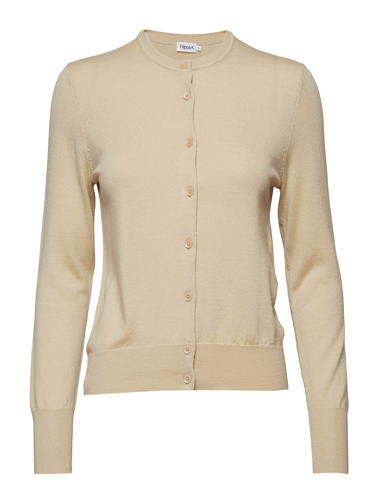 Filippa K Merino Short Cardigan Gebreide Trui filippa k kopen in de aanbieding