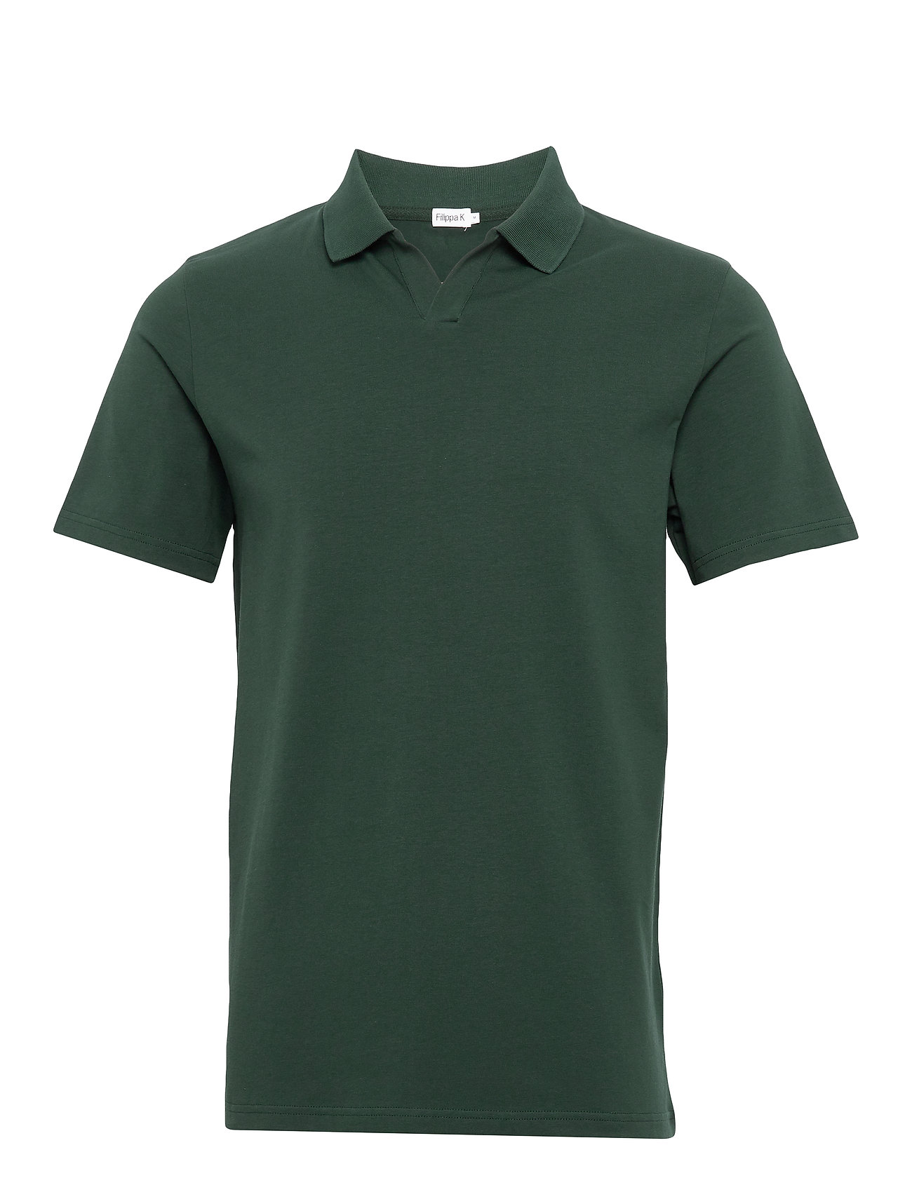 M. Lycra Polo T-Shirt Polos Short-sleeved Vihreä Filippa K