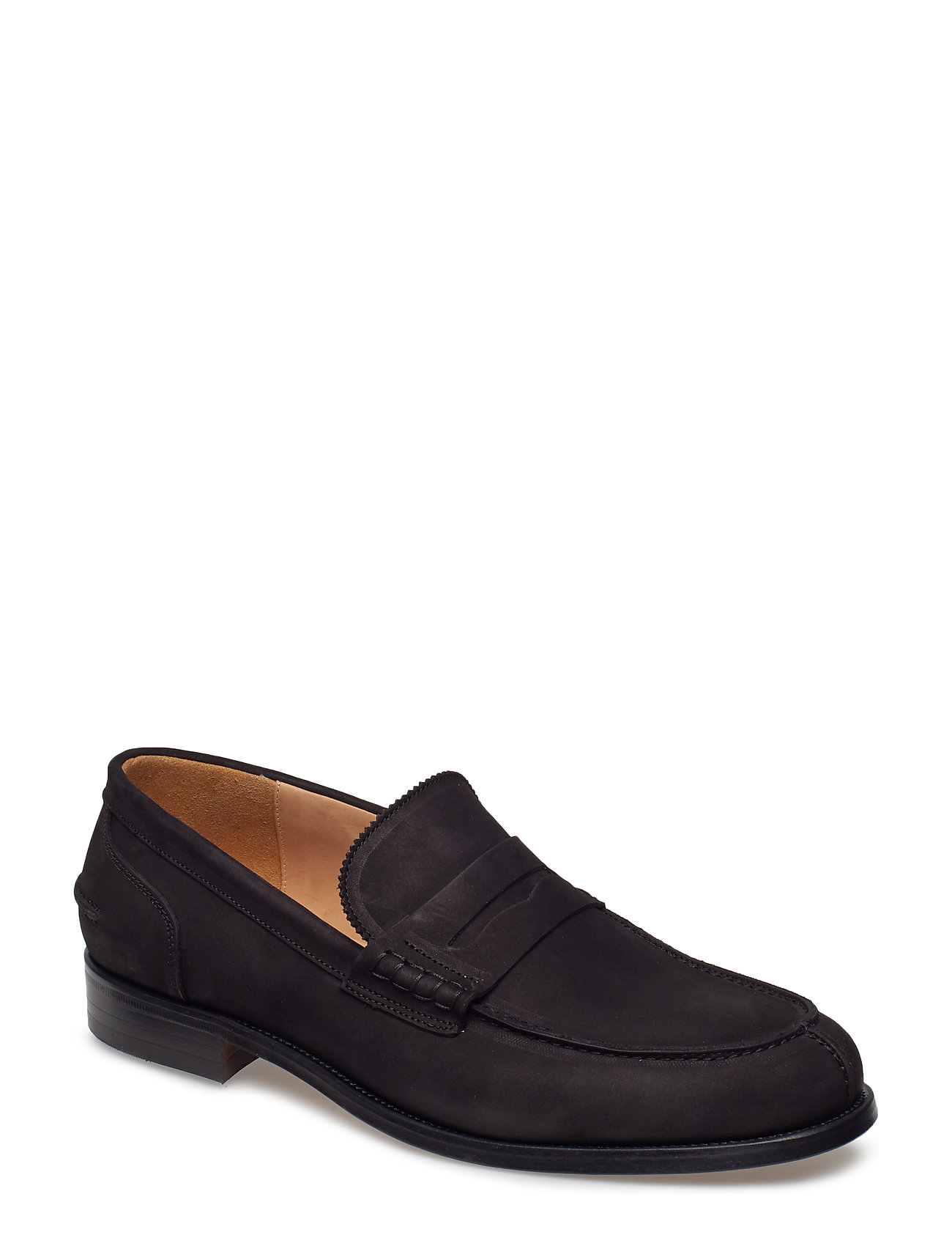 Filippa K M Nubuck Loafer Shoes Business Loafers Zwart filippa k kopen in de aanbieding
