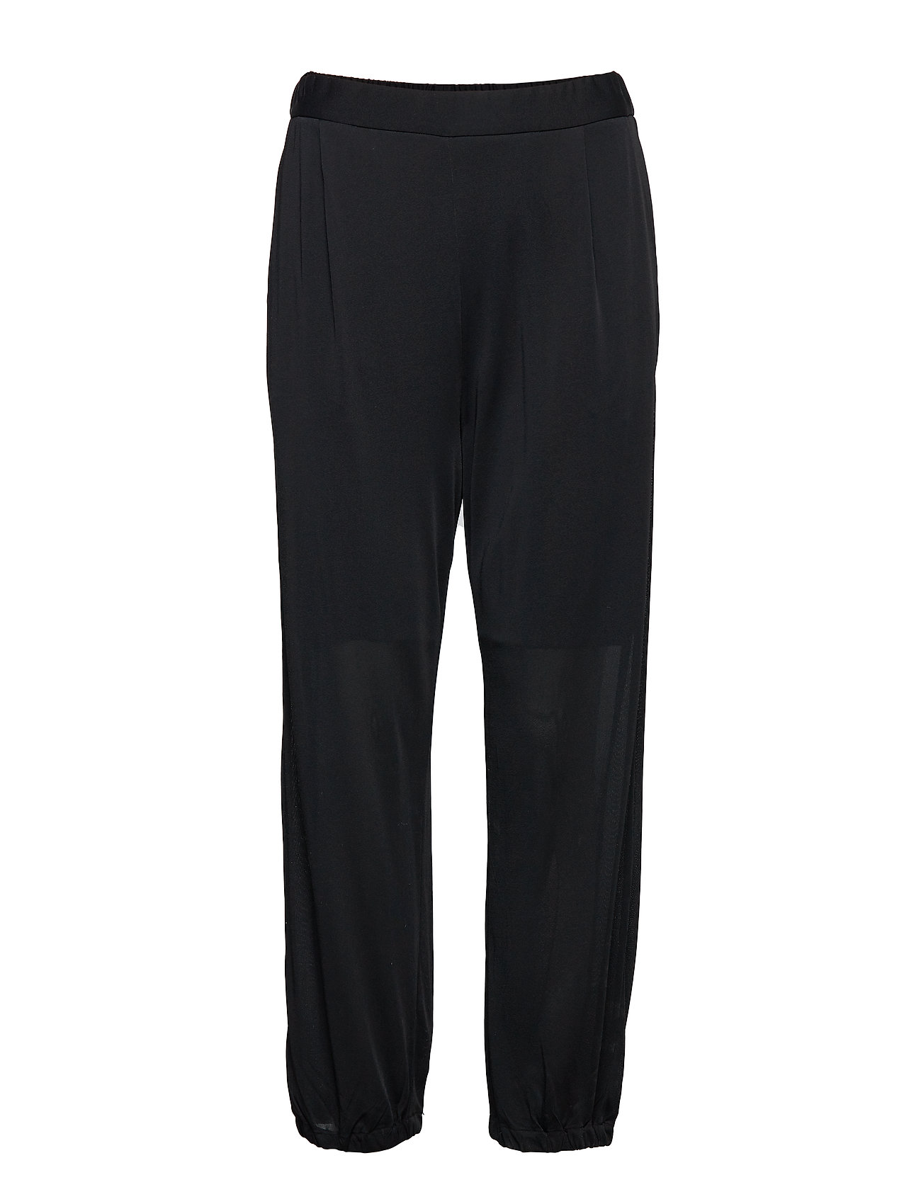 Filippa K Sheer Crepe Pant Pantalon Met Rechte Pijpen Zwart filippa k kopen in de aanbieding