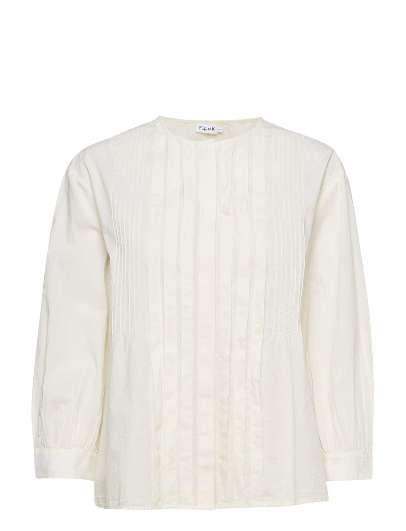 Filippa K Ashbury Blouse Lange Mouwen Creme filippa k kopen in de aanbieding