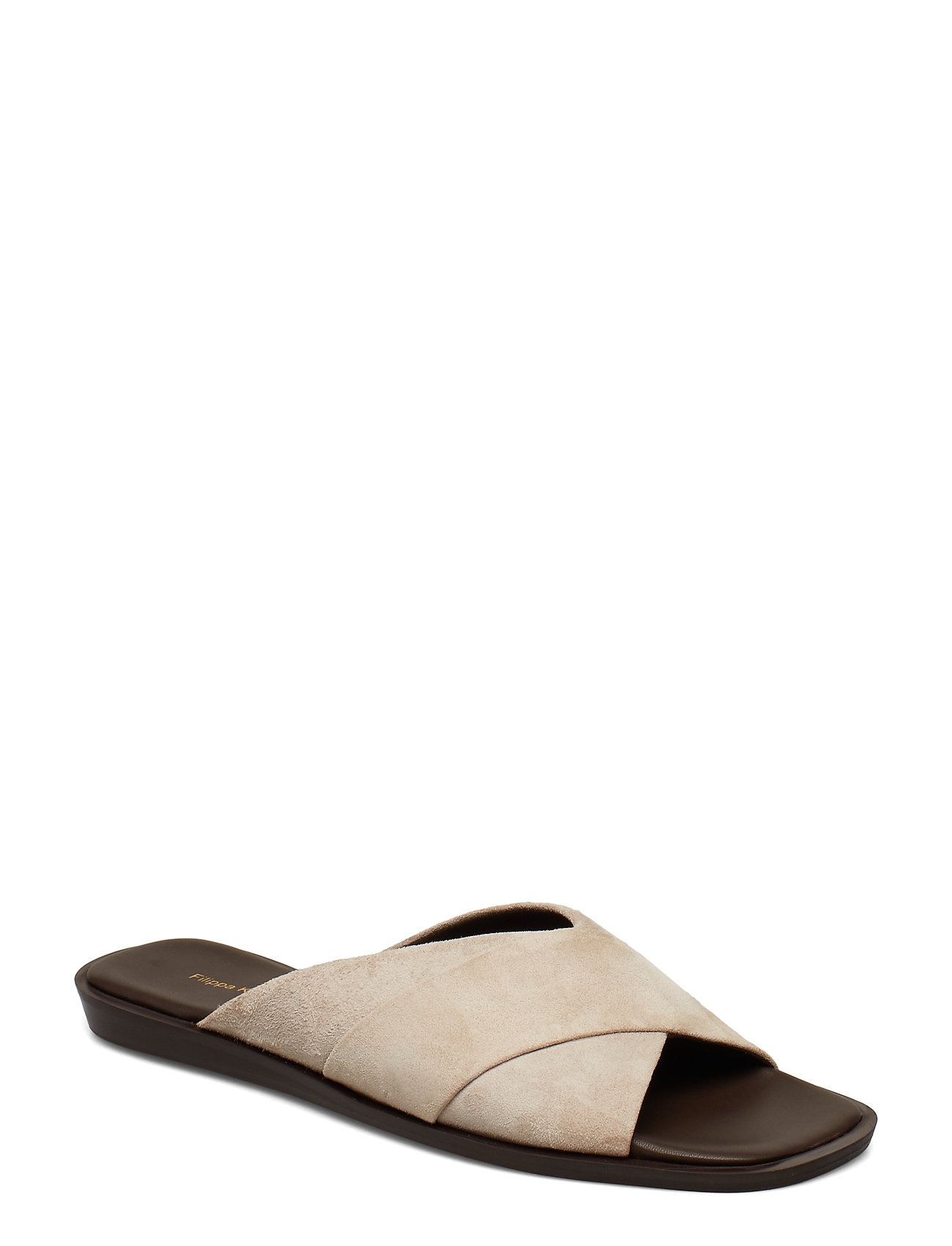 Filippa K Leona Cross Sandal Platte Sandalen Beige filippa k kopen in de aanbieding Filippa K Leona Cross Sandal Platte Sandalen Beige filippa k kopen in de aanbieding