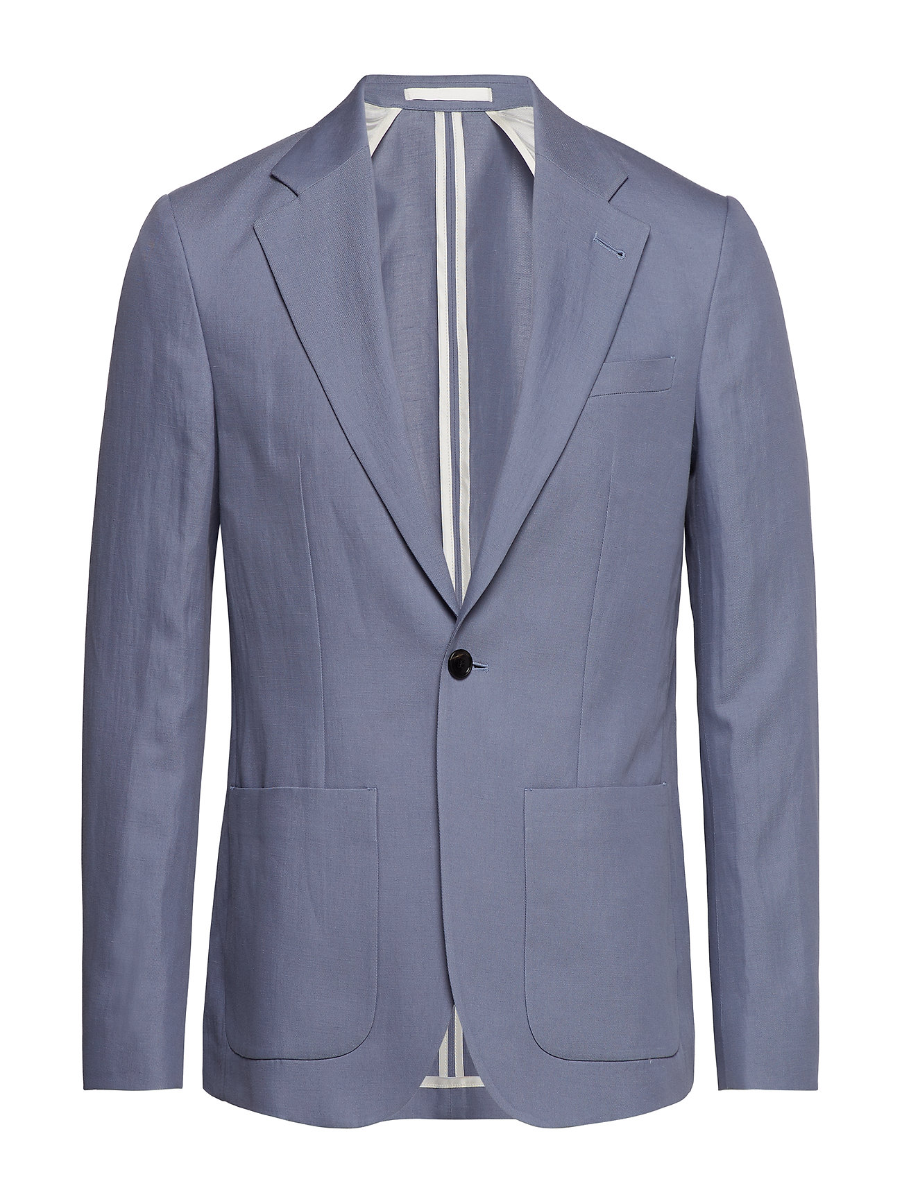 Filippa K M Dean Drapey Linen Jacket Blazer Colbert Blauw filippa k kopen in de aanbieding