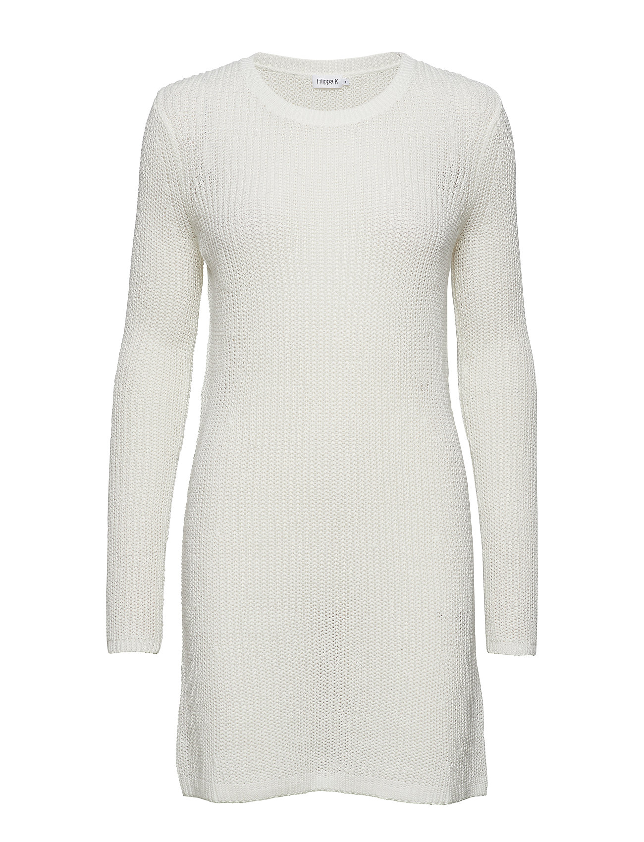 Blå K Knitted Dress Kjole Hvid Filippa K korte for dame - Pashion.dk