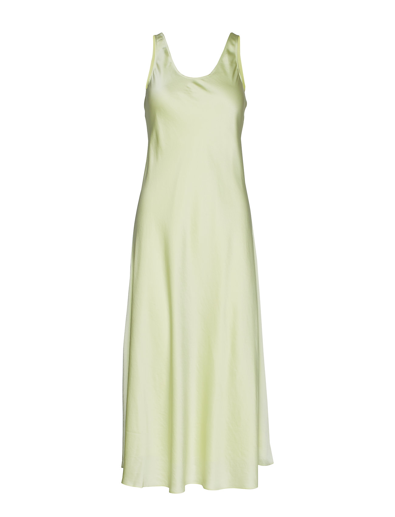 Filippa K – Long Slip Dress Dresses Dresses Grøn Filippa K i Gul - Pashion.dk