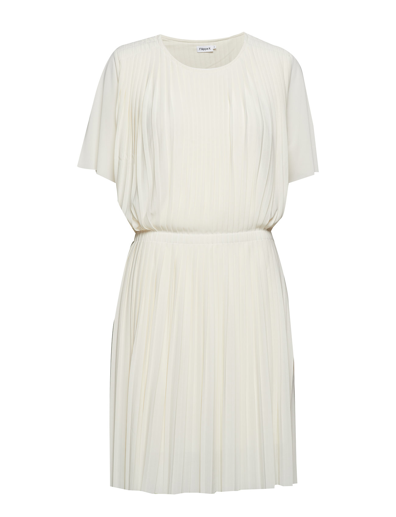 Pleated Dress Kjole Hvid Filippa K korte kjoler fra Filippa K i - Pashion.dk