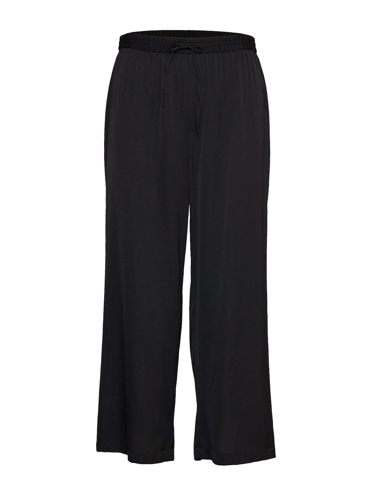 Filippa K Silk Trouser Wijde Broek Zwart filippa k kopen in de aanbieding