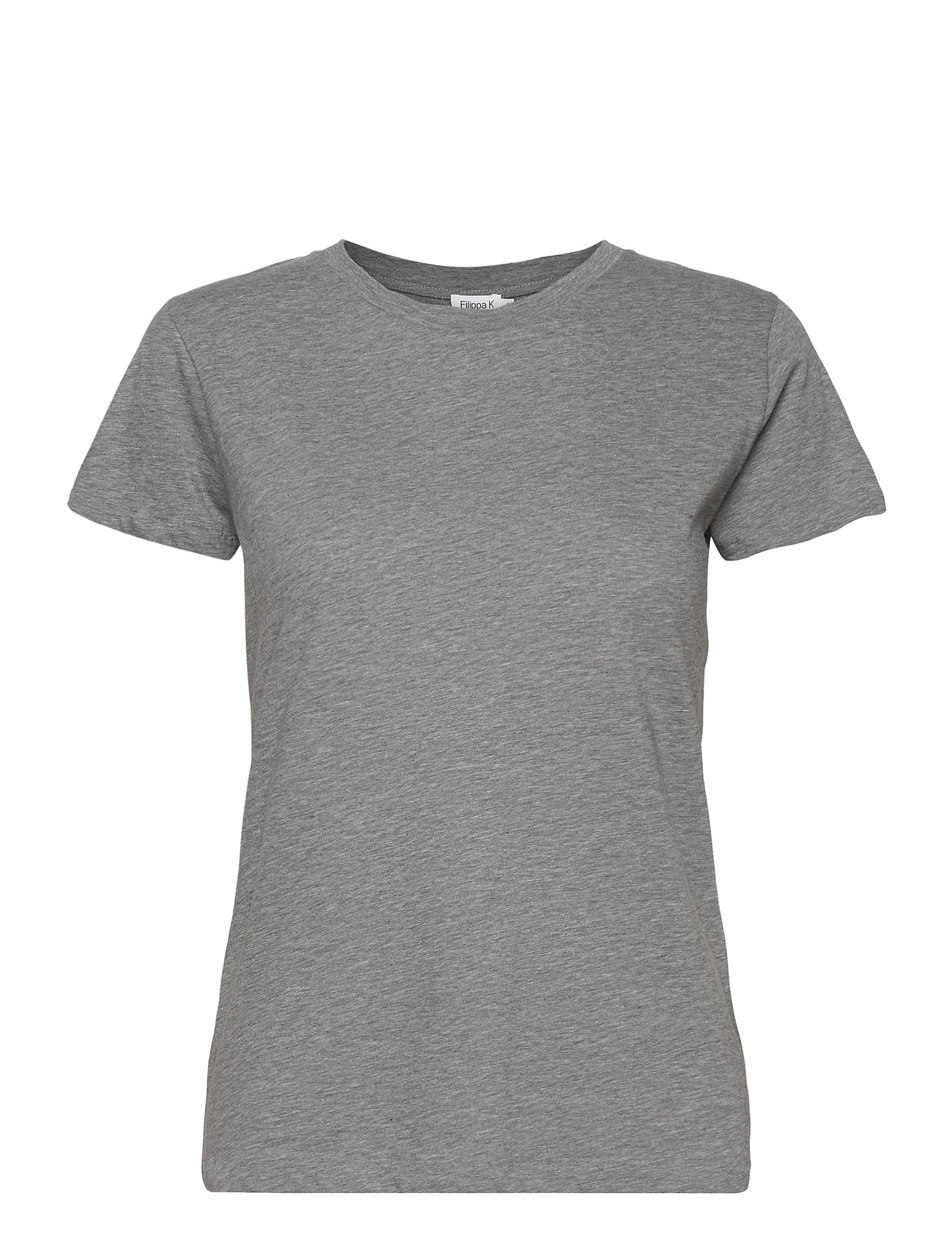 Cotton Tee T-shirts & Tops Short-sleeved Harmaa Filippa K