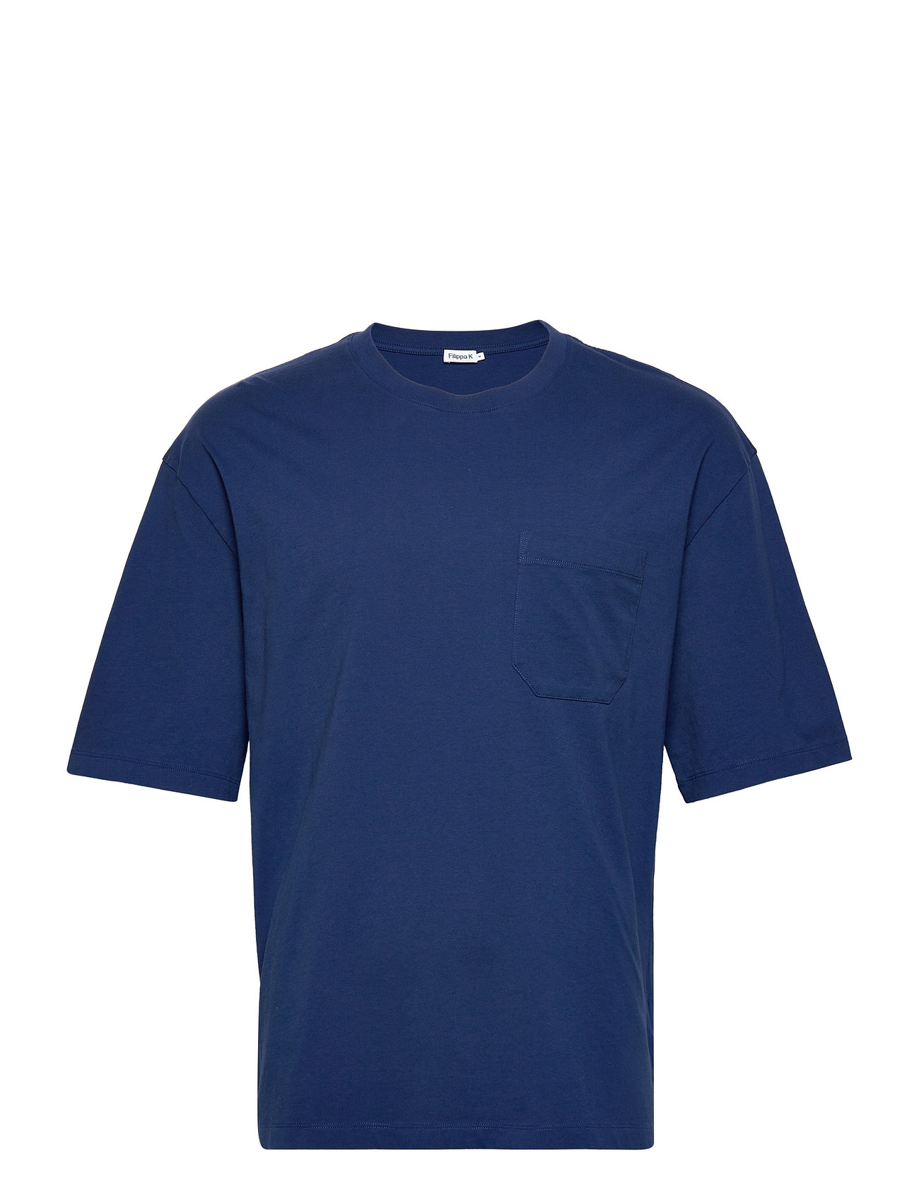 M. Amir Cotton Tee Designers T-shirts Short-sleeved Blue Filippa K