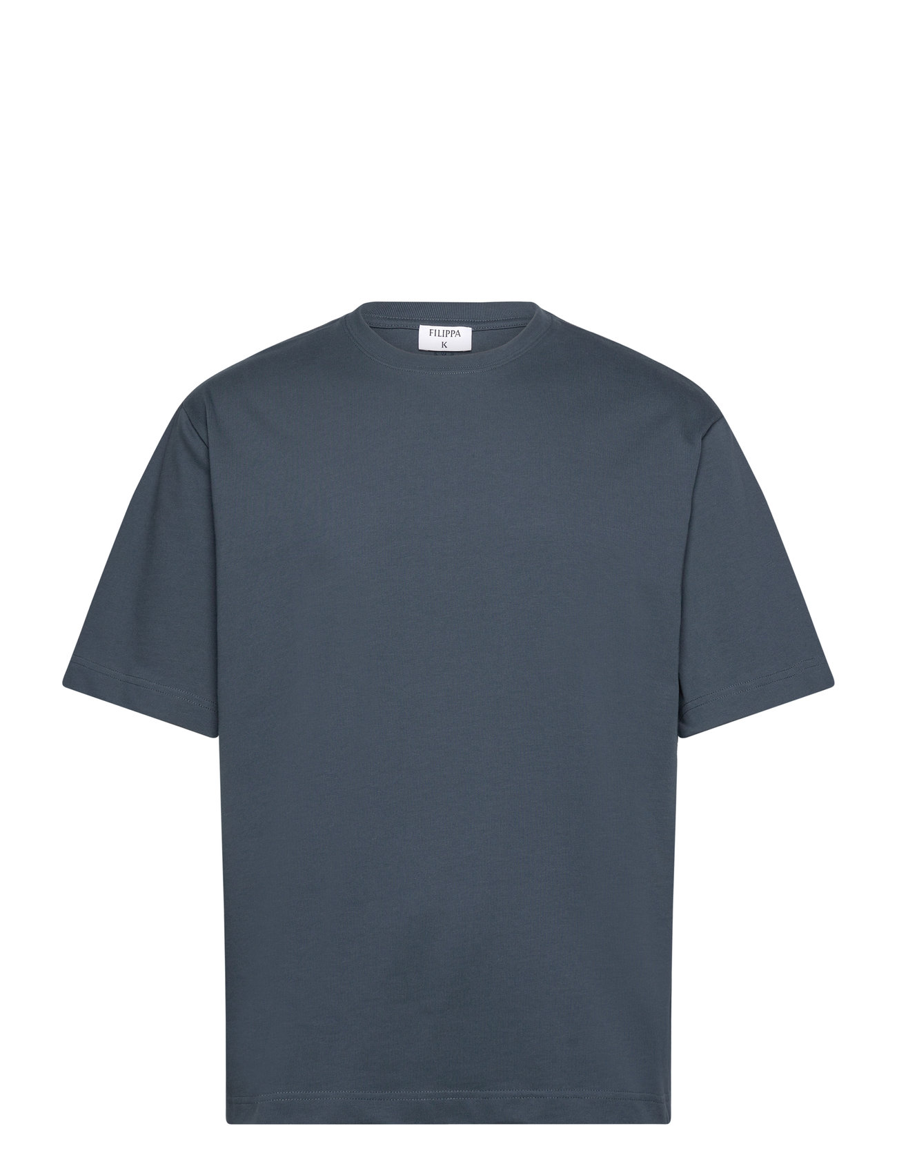 Heavy Crewneck Tee Blue Filippa K