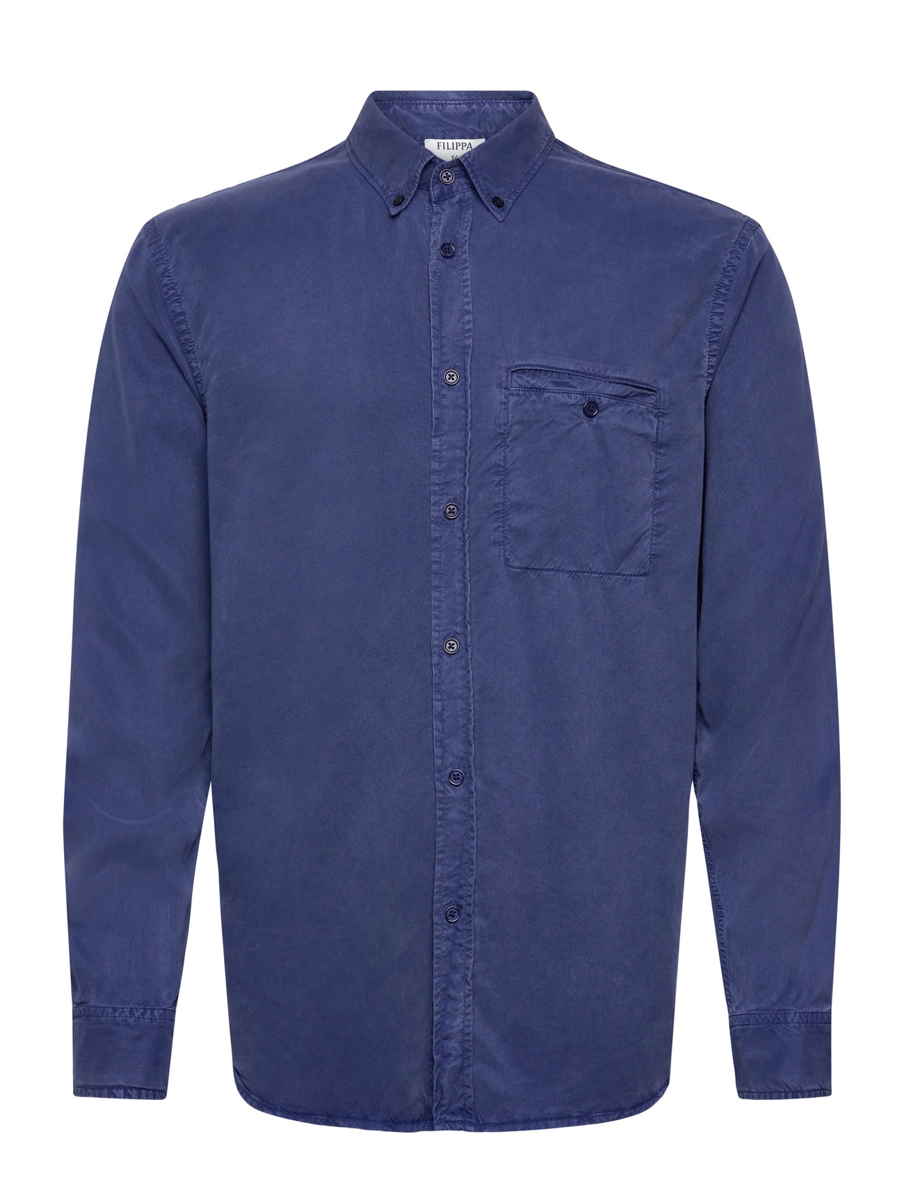 FILIPPA K Zachary Shirt Navy - 56 - Herren