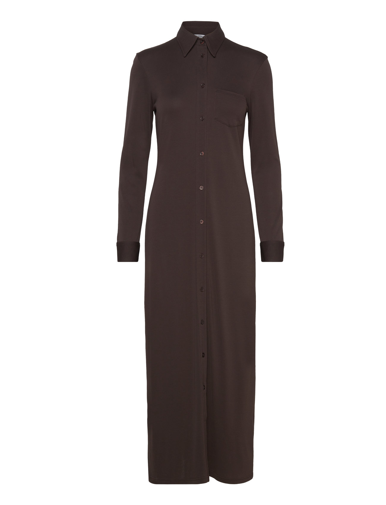 Jersey Shirt Dress Brown Filippa K