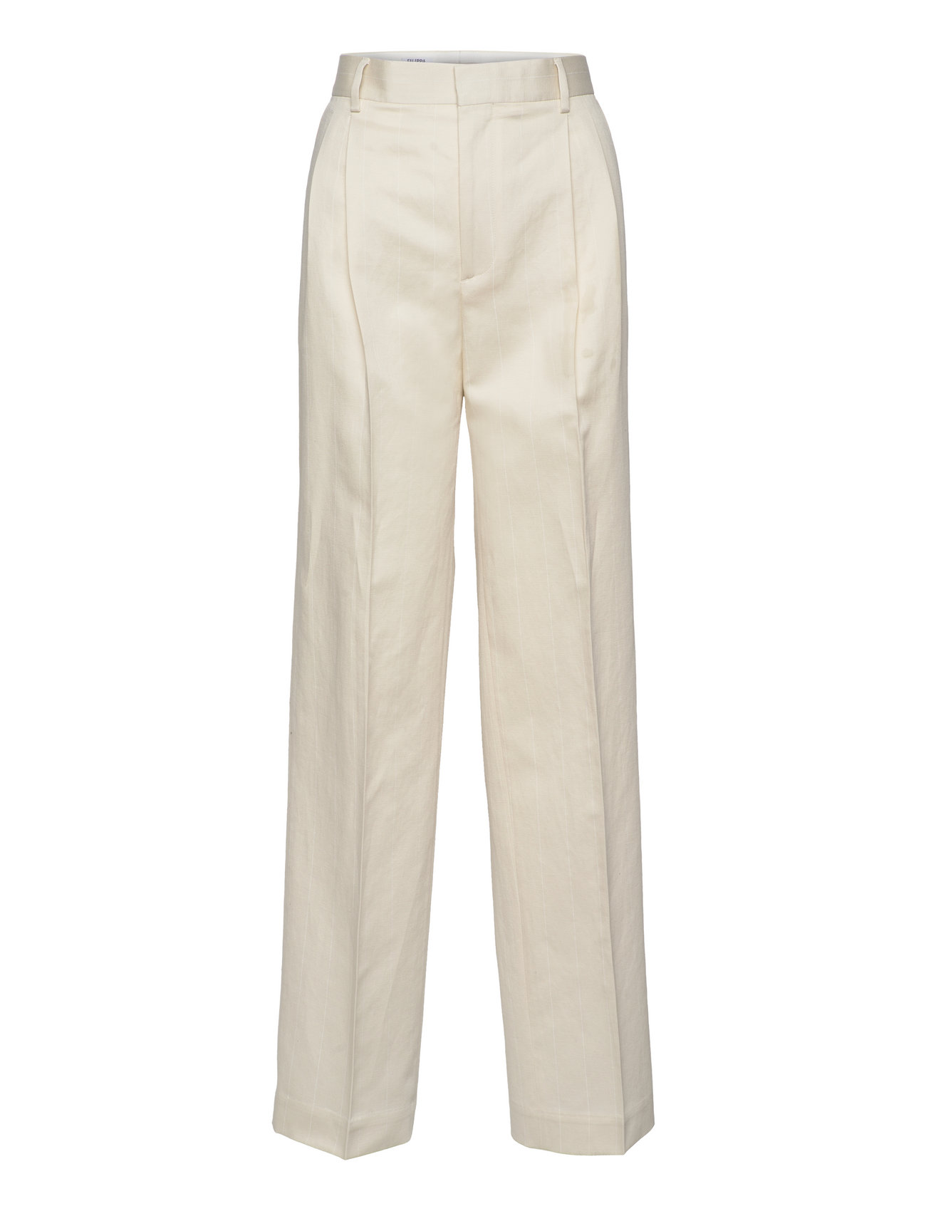 Filippa K Pleated Pinstripe Trousers - Trousers - Boozt.com