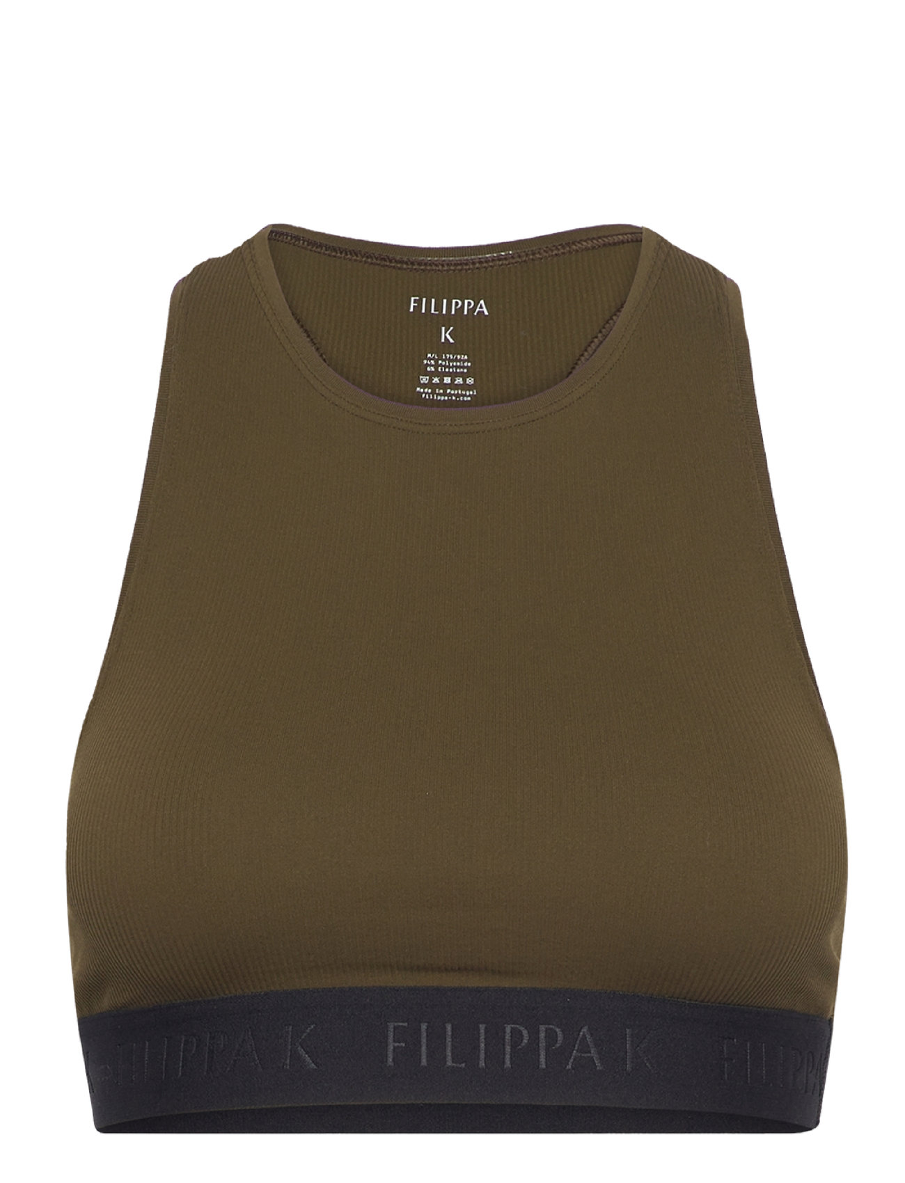 Rib Bra Top Khaki Filippa K
