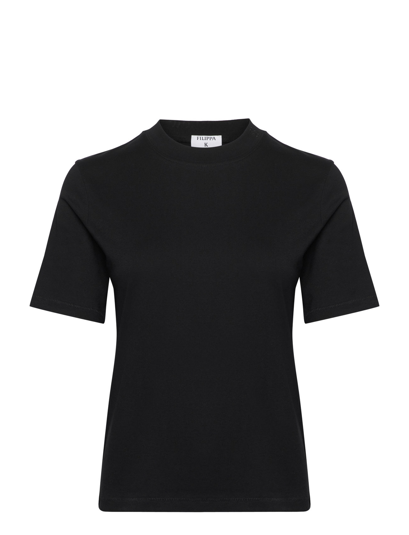 Mock Neck Tee Black Filippa K