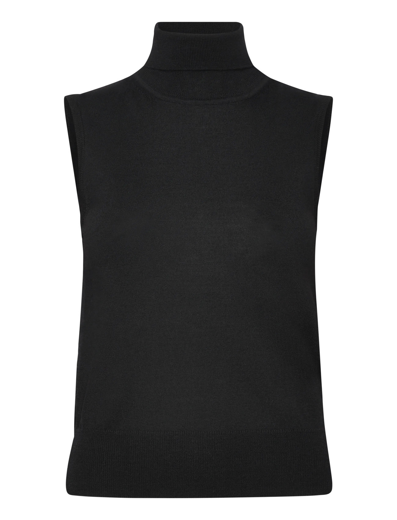 FILIPPA K Rollkragen Vest Schwarz - L - Damen