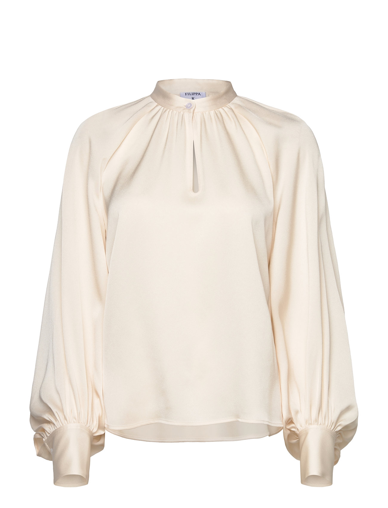 Stand Collar Blouse Cream Filippa K