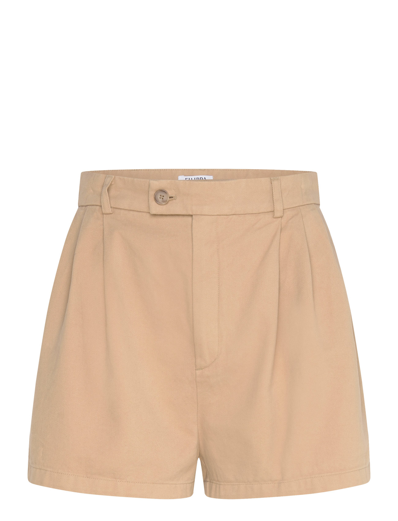 FILIPPA K High Waist Pleated Baumwolle Shor Beige - 42 - Damen