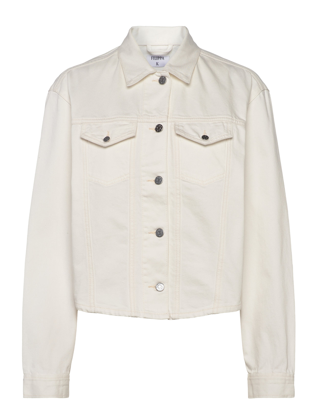 FILIPPA K Denim Shirt Cream - 38 - Damen