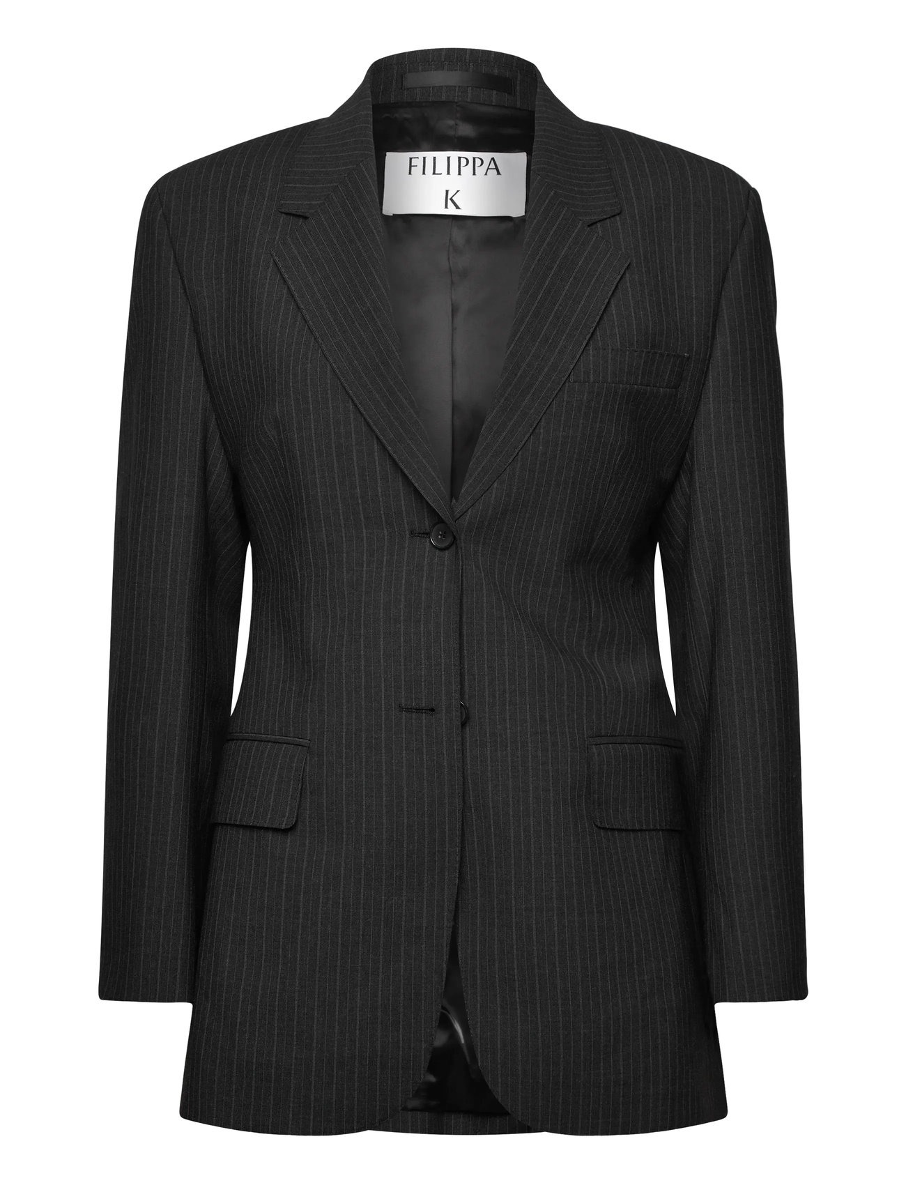 FILIPPA K Hourglass Pinstripe Blazer Grau - 40 - Damen