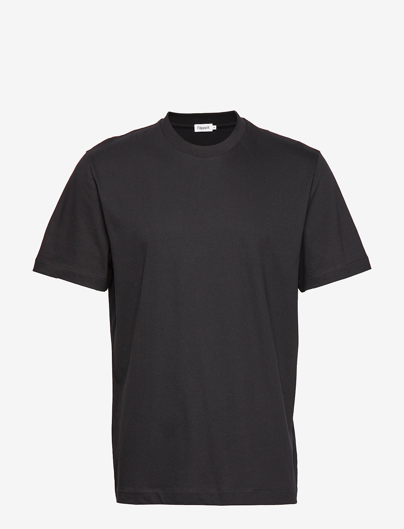 Filippa K - M. Single Jersey Tee - t-shirts - black - 0