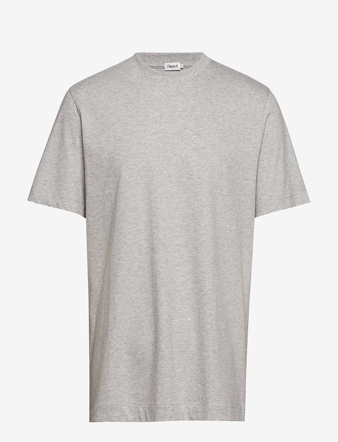Filippa K - M. Single Jersey Tee - t-shirts - light grey - 0