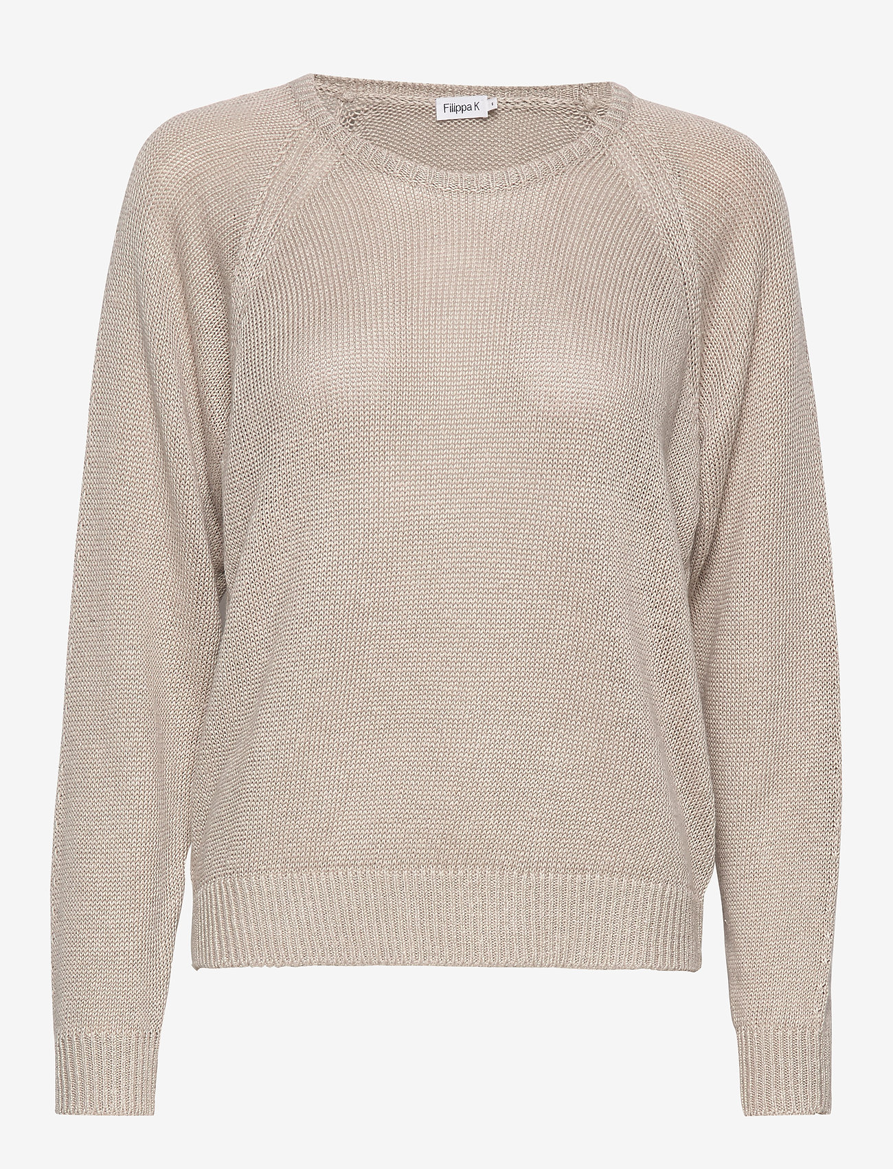 filippa k willow sweater grey beige