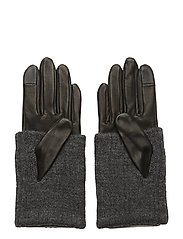 Short Wool Rib Gloves 