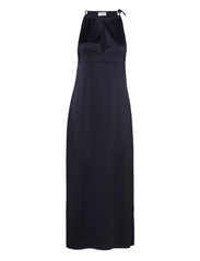 Filippa K Gathered Neck Satin Dress Maxi dresses Boozt