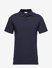 M. Lycra Polo T-Shirt - NAVY
