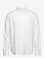 M. Zachary Tencel Shirt - WHITE