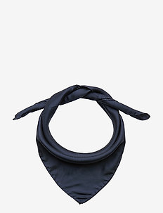 M. Classic Silk Scarf - DK. NAVY