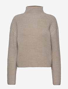filippa k willow sweater grey beige