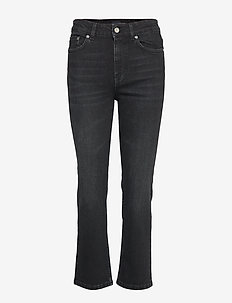 Stella Jean - flared jeans - black wash