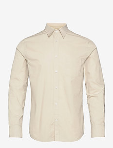 M. Lewis Pocket Shirt - linen shirts - vanilla iv