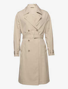 M. Bristol Trench Coat - spring jackets - grey beige
