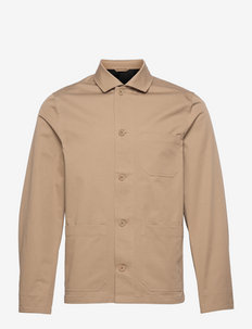 M. Louis Cotton Jacket - light jackets - dark khaki