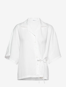 Sonya Tencel Shirt - denim shirts - white