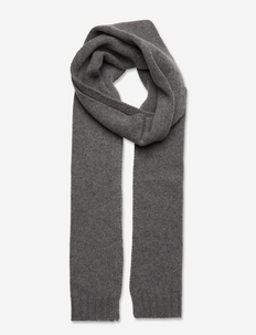 Wool Cashmere Scarf - aksessuaarid - mid grey m