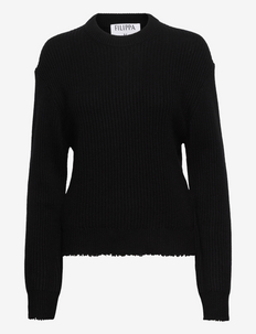 Anais Sweater - neulepuserot - black