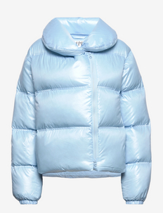 Gloss Puffer Jacket - dún- og bólstraðir jakkar - light blue