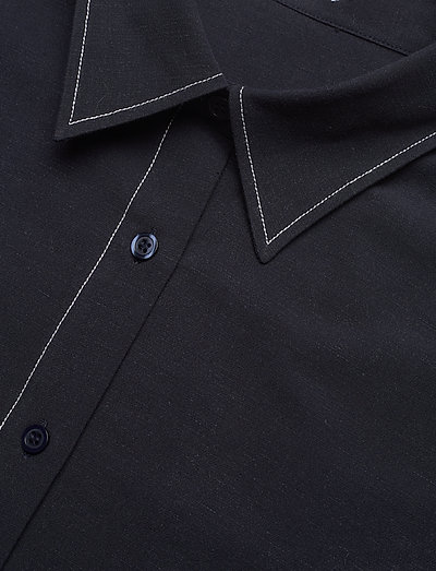 Filippa K“ „Mandy Cotton Shirt (Navy 